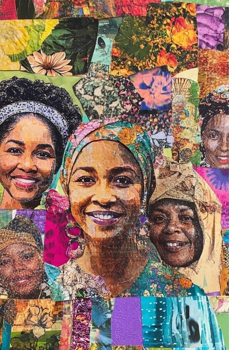 Rise Human Diversity Collage Book | Collage Soup